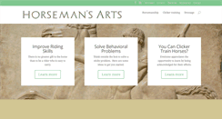 Desktop Screenshot of horsemansarts.com